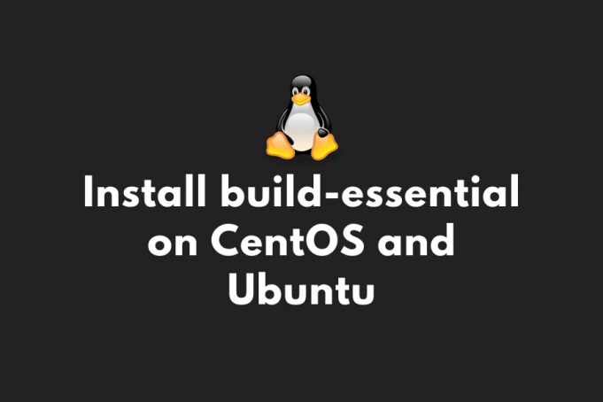 Linux build essential что это